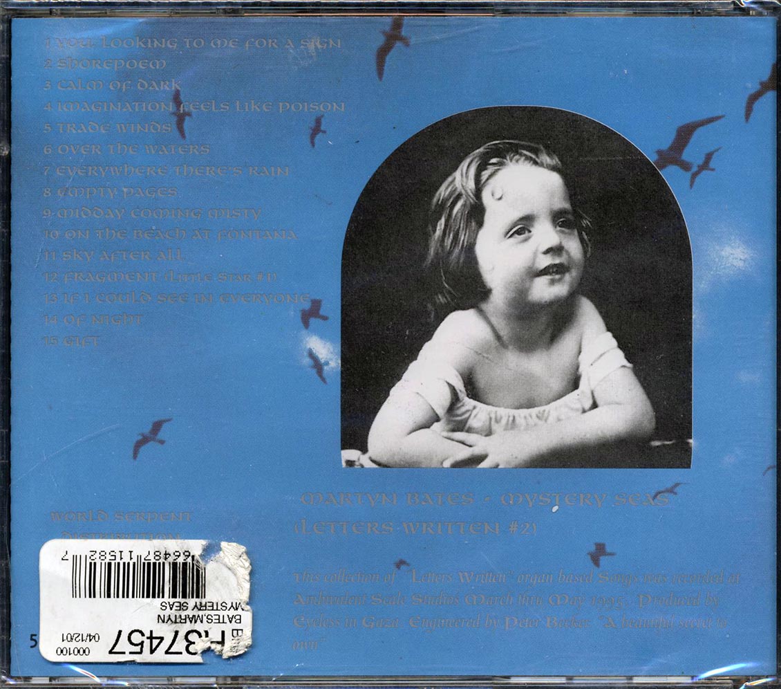 Martyn Bates - Mystery Seas: Letters Written No. 2
