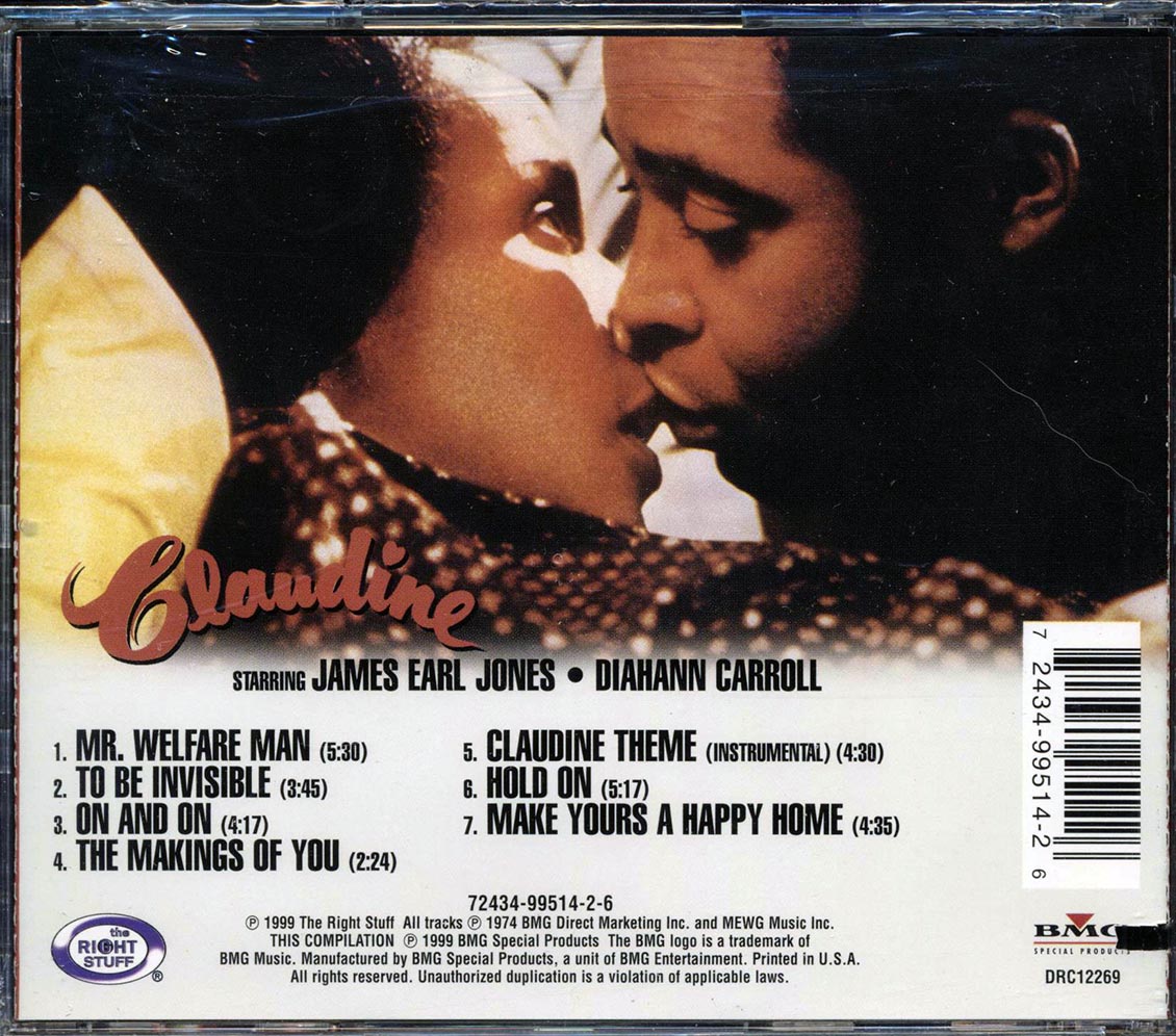 Gladys Knight & The Pips - Claudine: Singing The Original Motion Picture Soundtrack (marked/ltd stock)