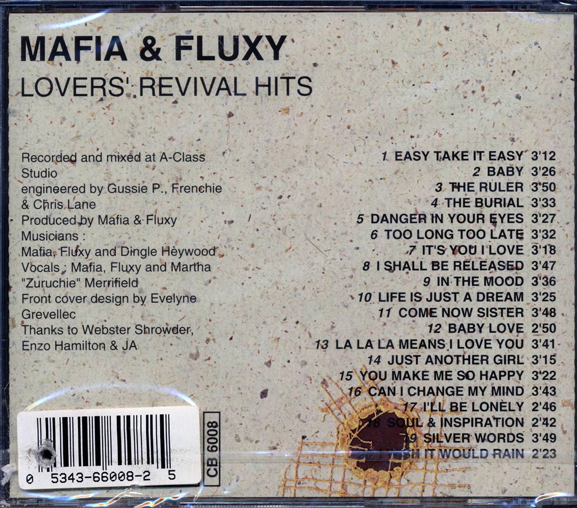 Mafia & Fluxy - Lover's Revival Hits (marked/ltd stock)