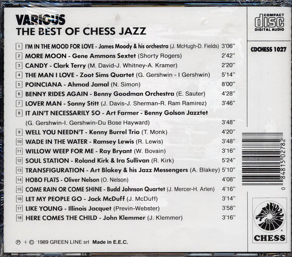 James Moody, Gene Ammons Sextet, Clark Terry, Etc. - The Best Of Chess: Jazz