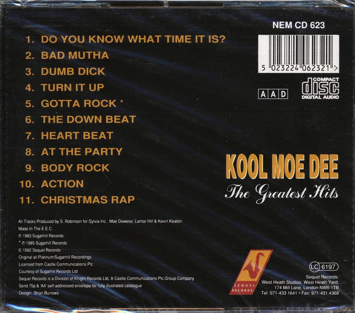 Kool Moe Dee - The Greatest Hits