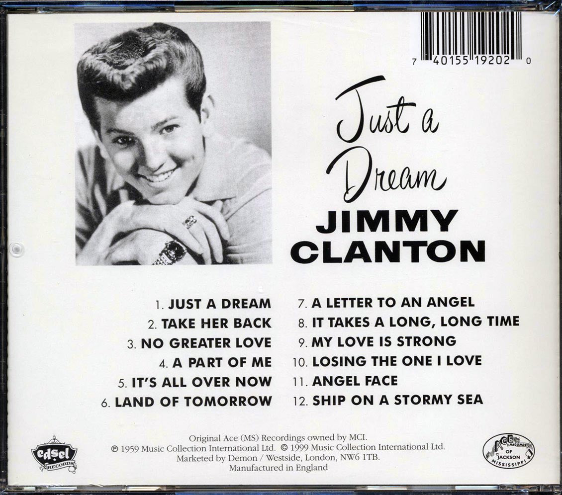 Jimmy Clanton - Just A Dream