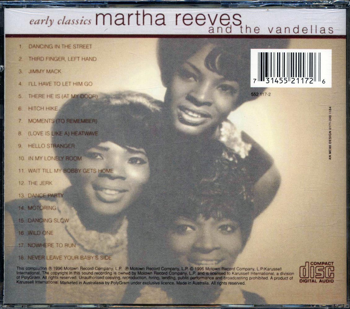 Martha Reeves & The Vandellas - Early Classics
