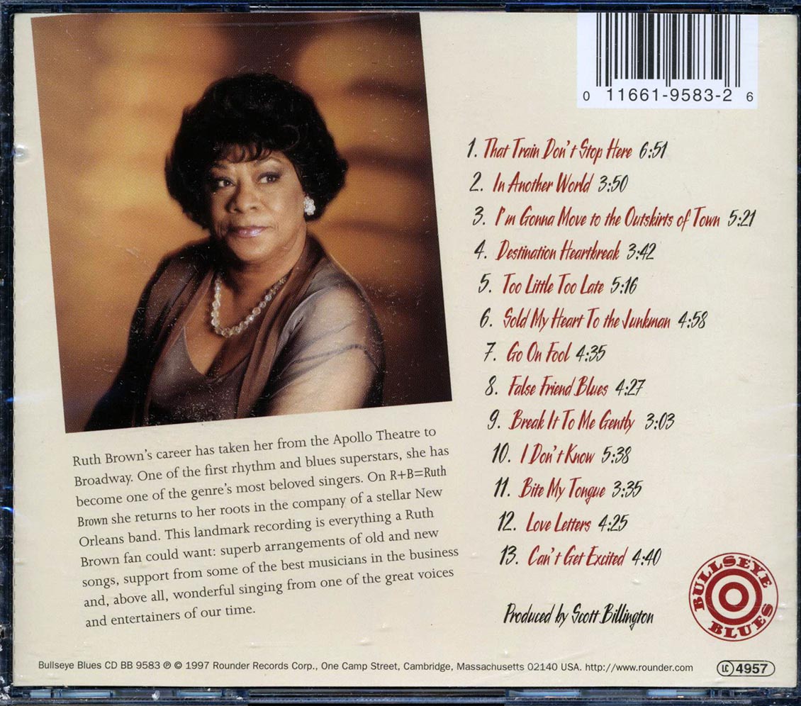 Ruth Brown - R+B = Ruth Brown