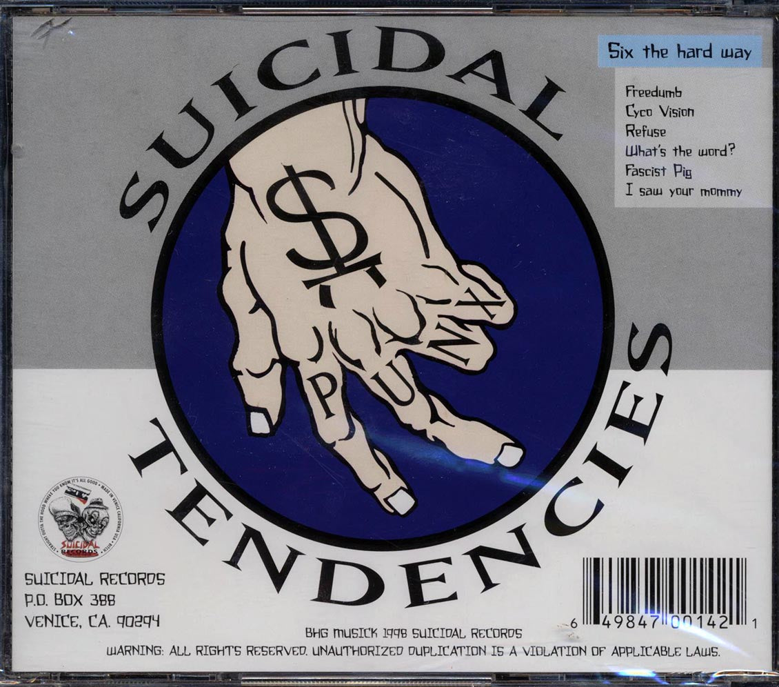 Suicidal Tendencies - Six The Hard Way