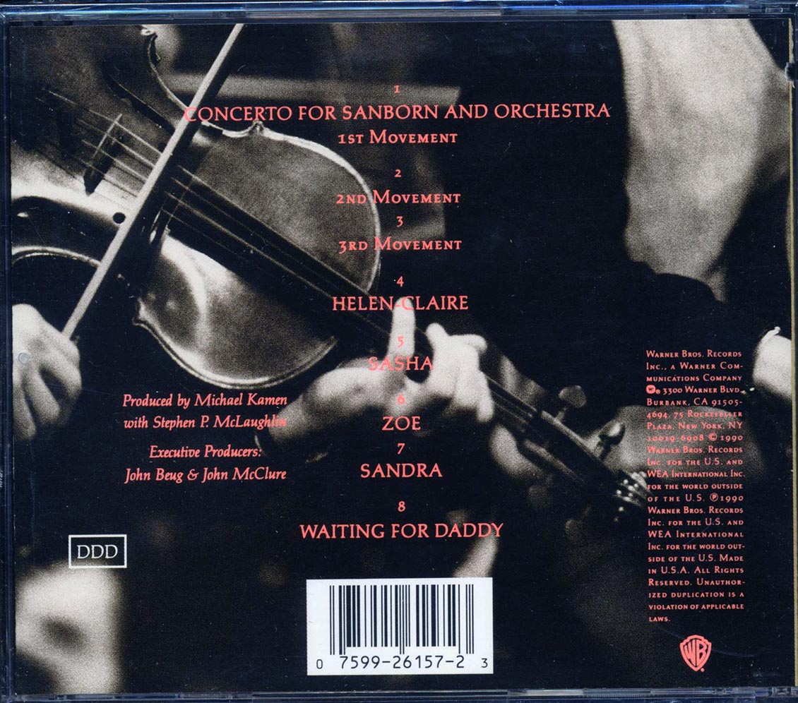 Michael Kamen - Concerto For Saxophone (marked/ltd stock)