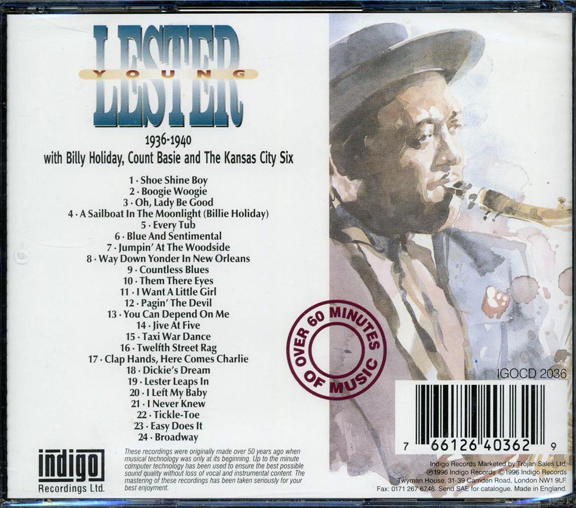 Lester Young - Easy Does It 1936-1940