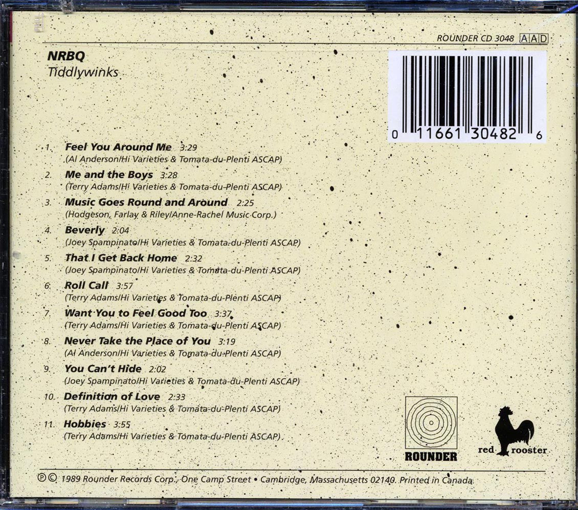 NRBQ - Tiddlywinks (marked/ltd stock)