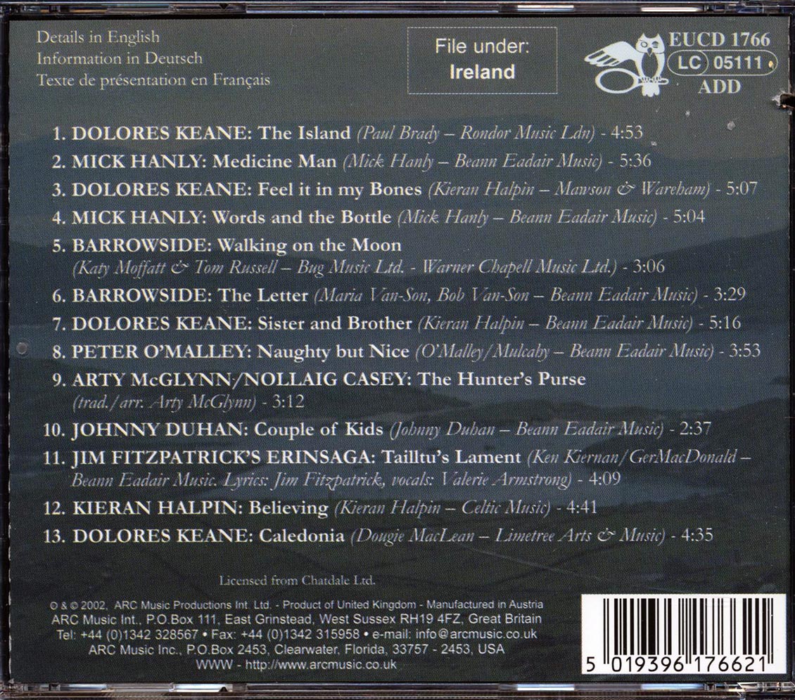 Dolores Keane, Mick Hanly, Barrowside, Etc. - Songs From Ireland: Best Of Irish Songwriters (marked/ltd stock)