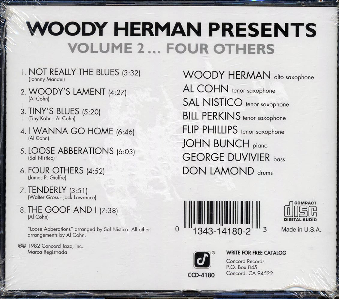 Woody Herman - Woody Herman Presents Volume 2: Four Others