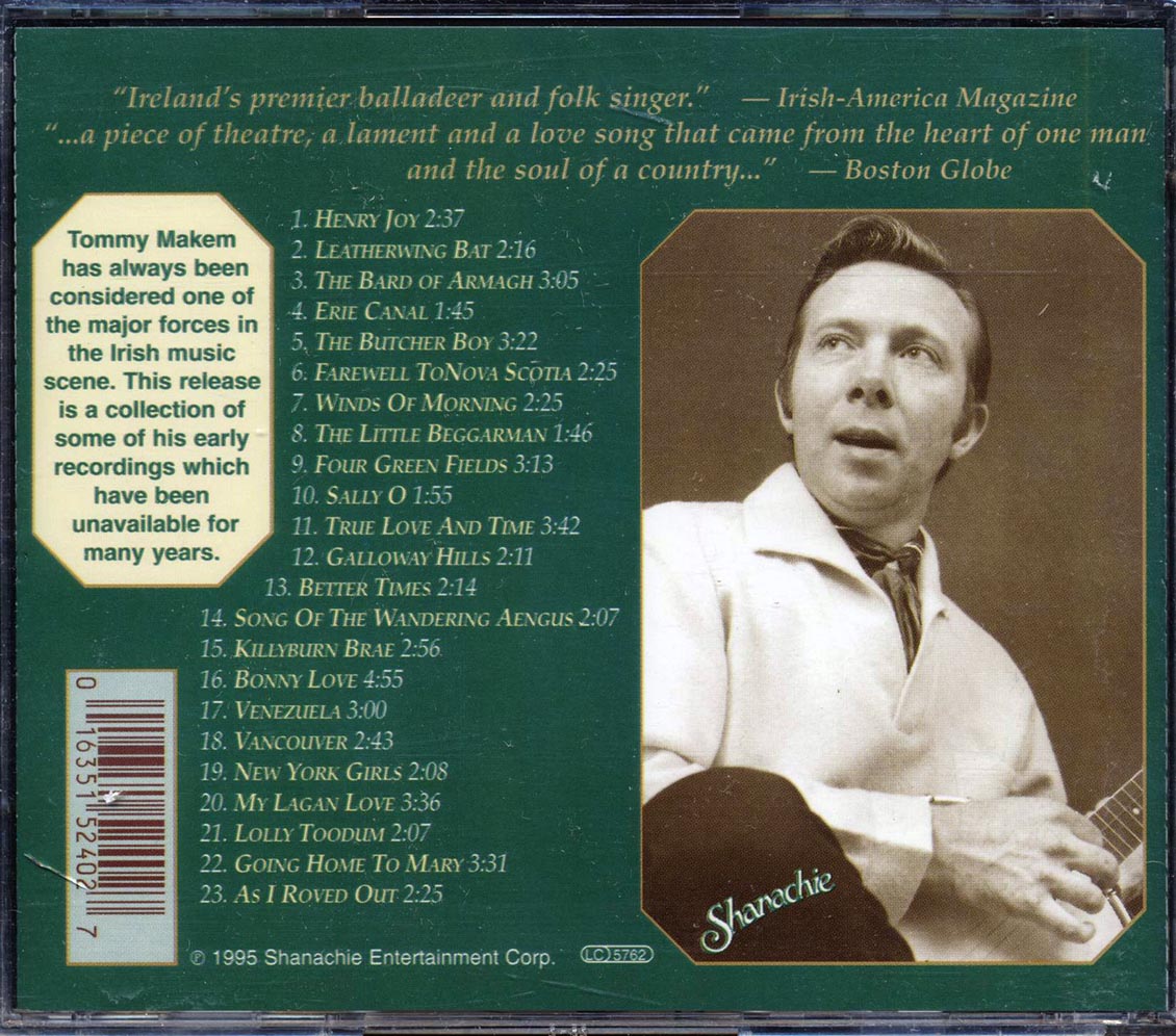 Tommy Makem - From The Archives (marked/ltd stock)