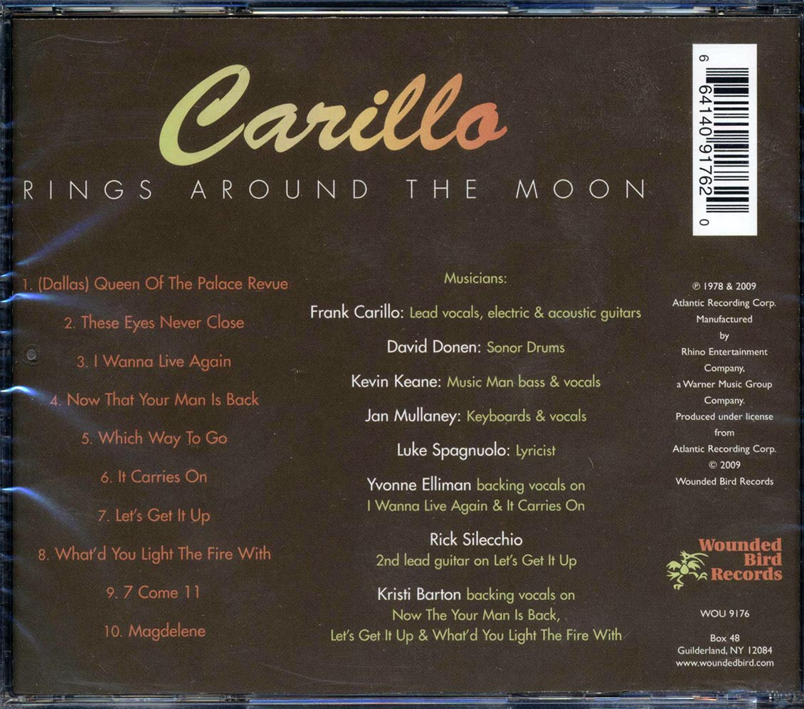 Carillo - Rings Around The Moon
