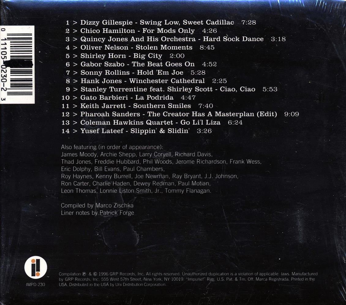 Dizzy Gillespie, Chico Hamilton, Quincy Jones & His Orchestra, Etc. - The Roots Of Acid Jazz (marked/ltd stock)