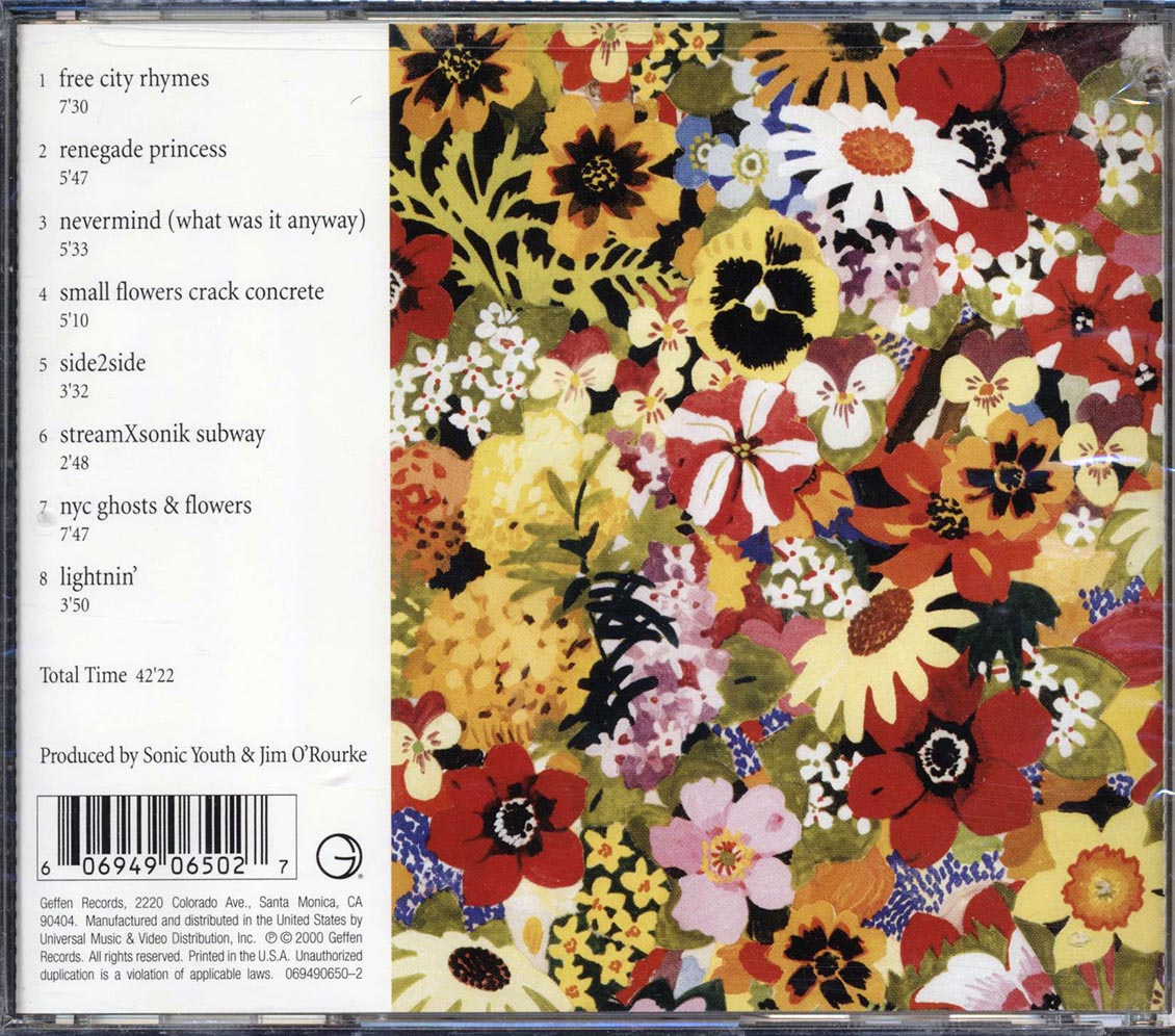 Sonic Youth - NYC Ghosts & Flowers