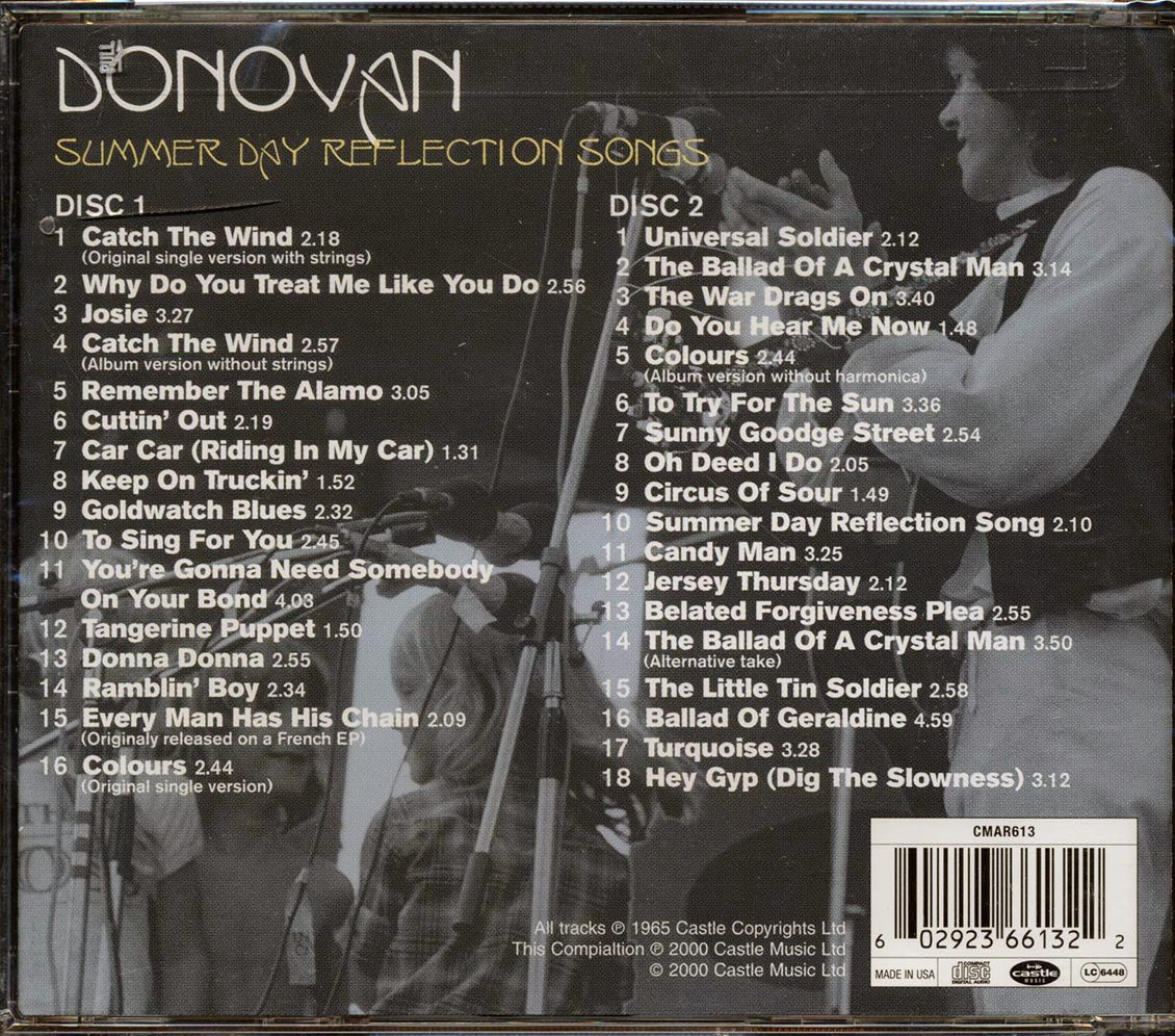 Donovan - Summer Day Reflection Songs (34 tracks) (2xCD)