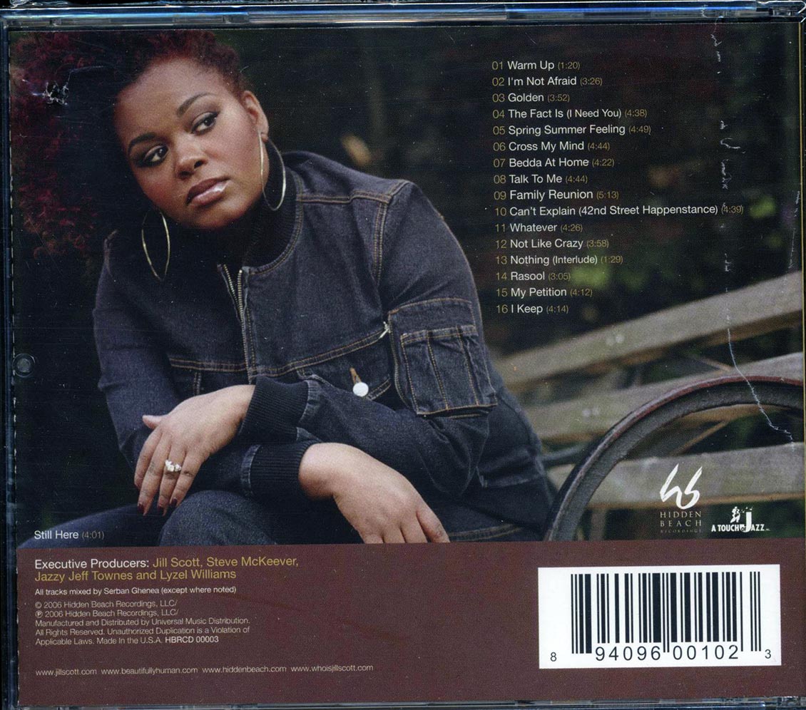 Jill Scott - Beautifully Human: Words And Sounds Volume 2 (incl. DVD) (incl. 14-page booklet)