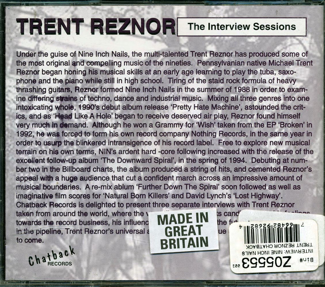 Trent Reznor - The Interview Sessions