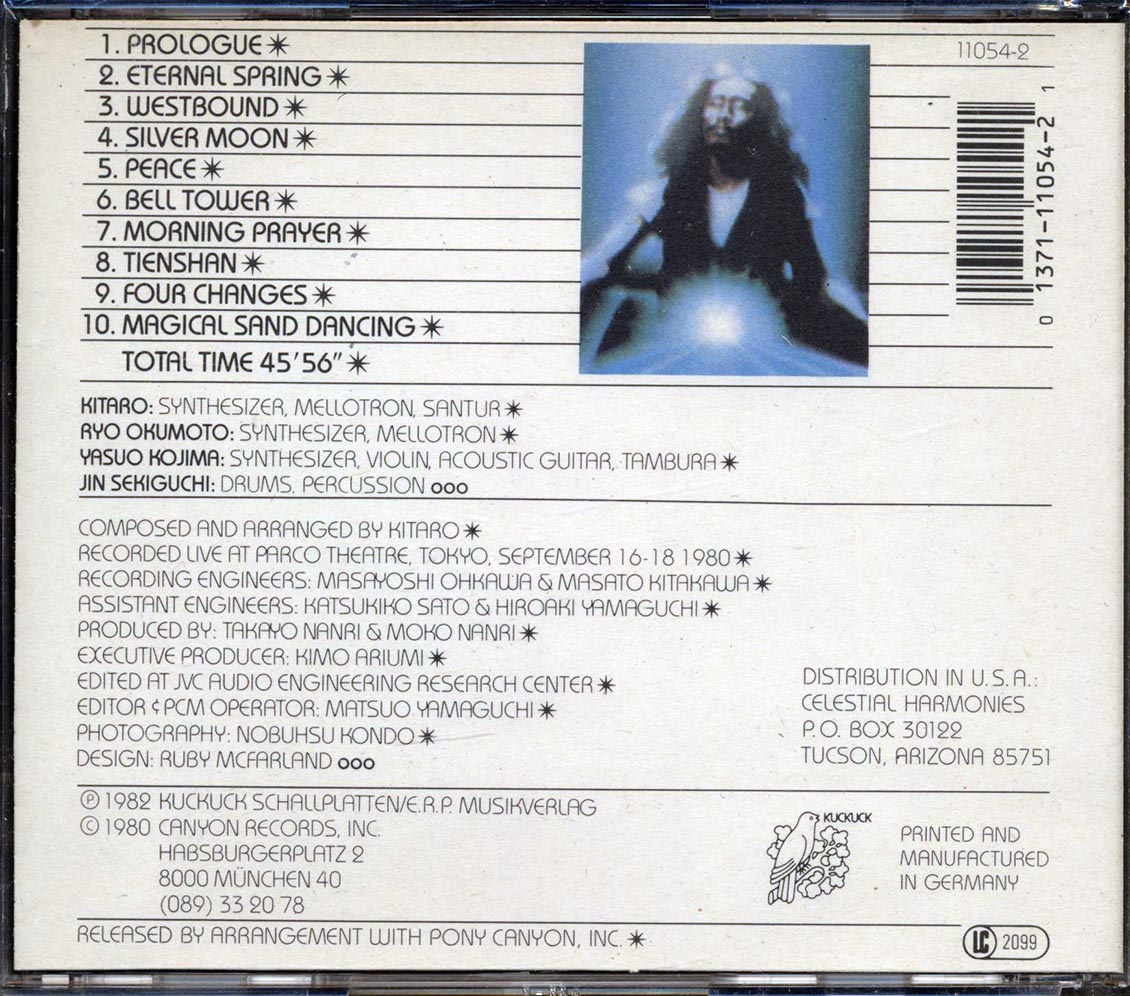 Kitaro - In Person Digital