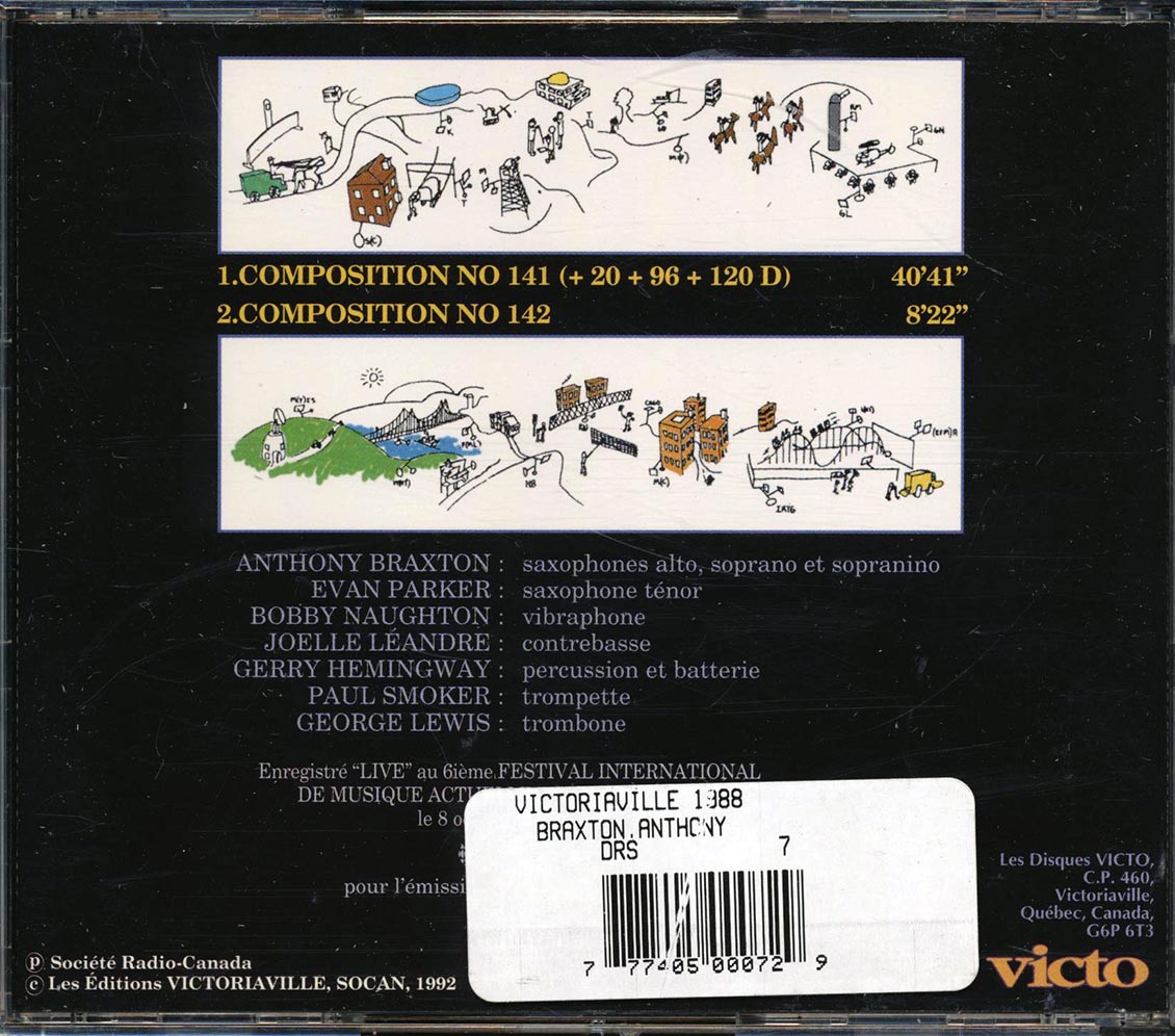 Anthony Braxton - Ensemble: Victoriaville 1988