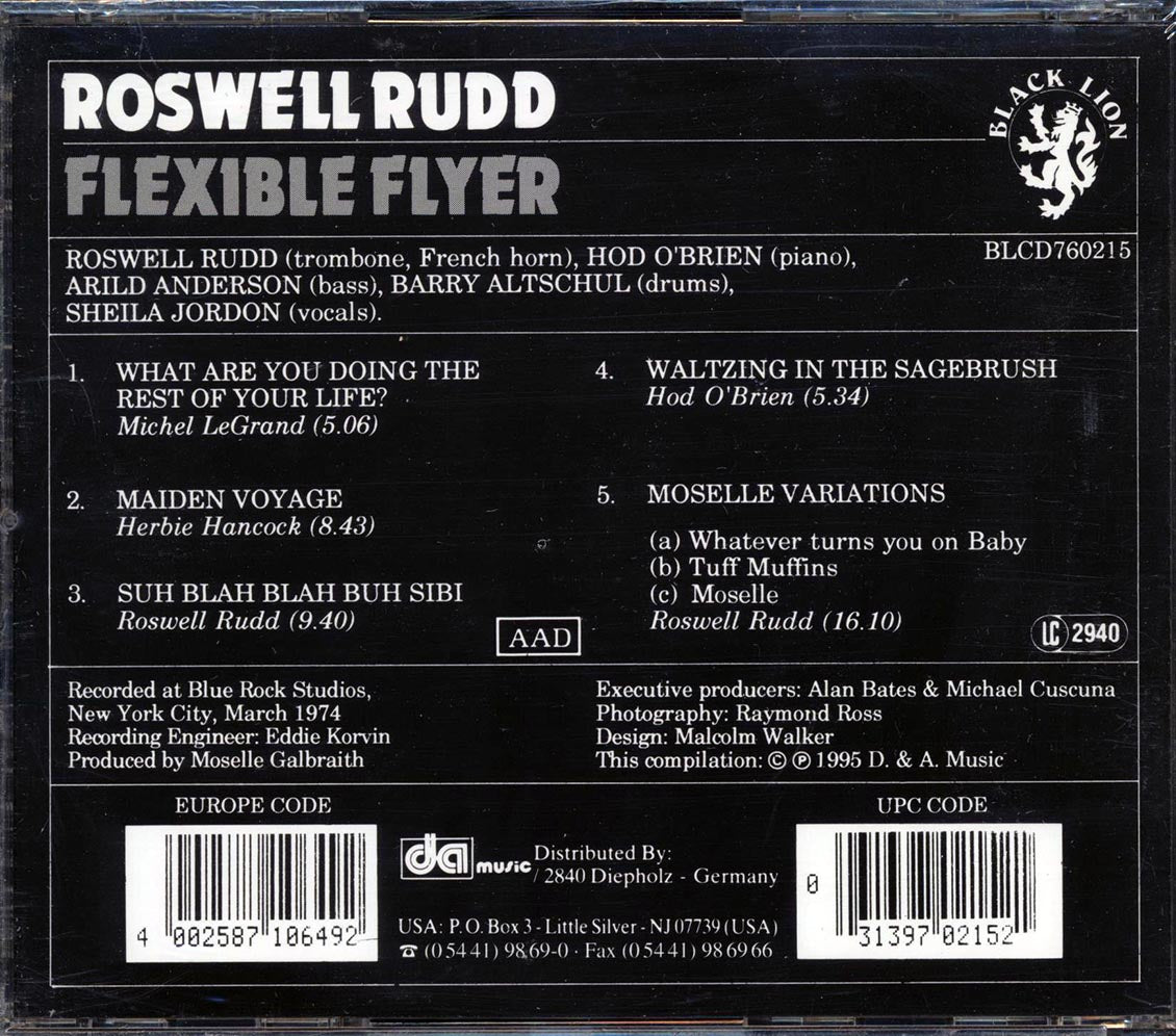 Roswell Rudd - Flexible Flyer