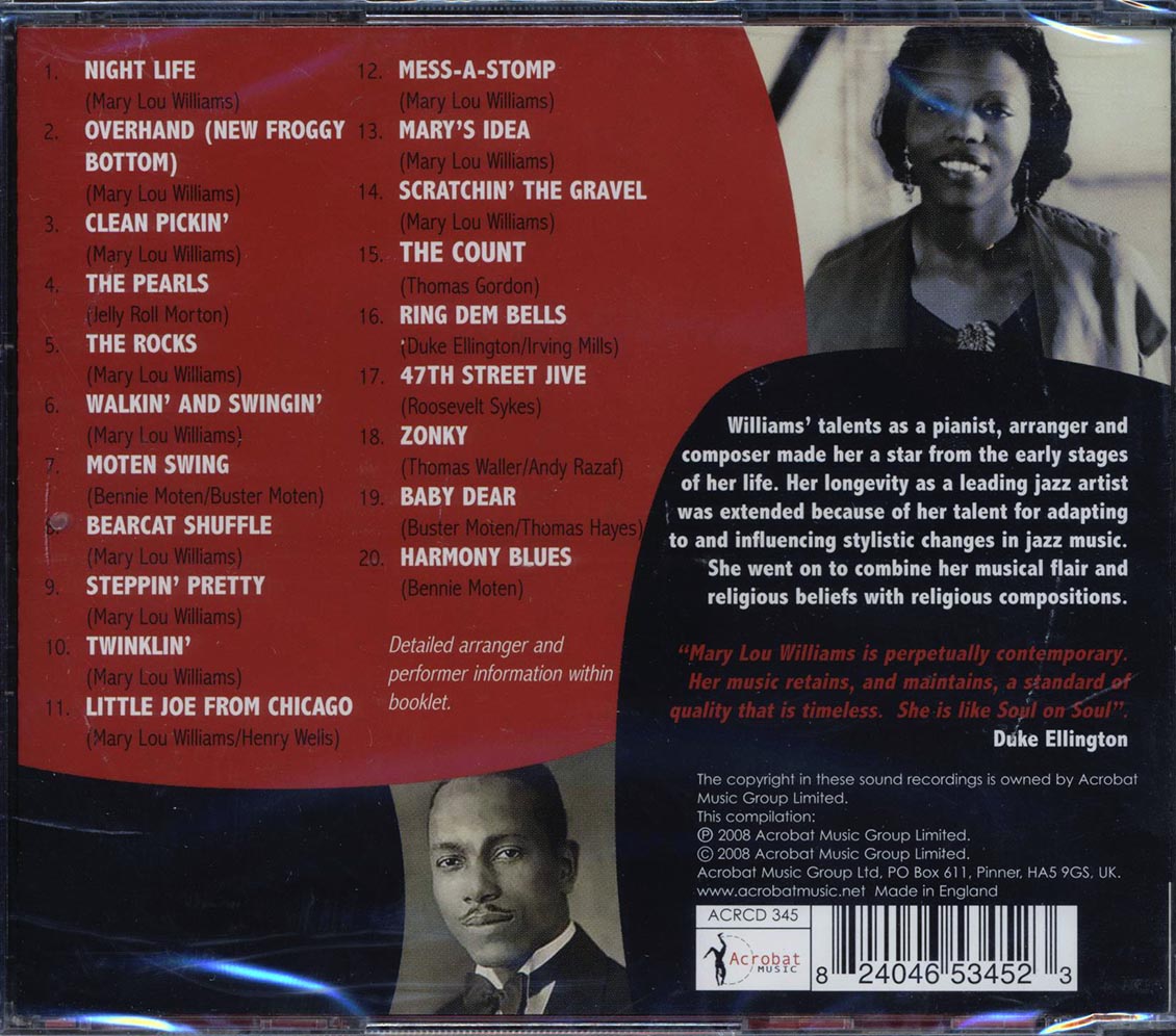 Mary Lou Williams, Andy Kirk & His Clouds Of Joy - 1930-1941 Featuring Andy Kirk & His Twelve Clouds Of Joy