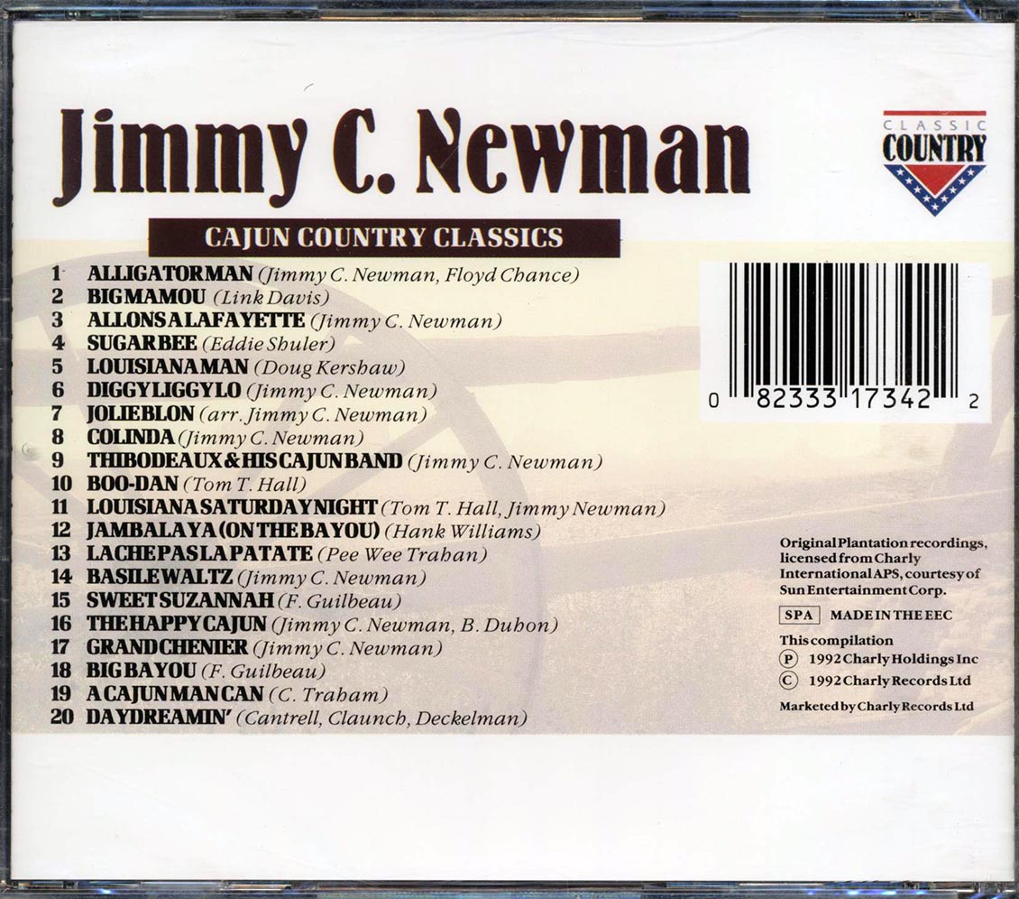Jimmy C Newman - Cajun Country Classics