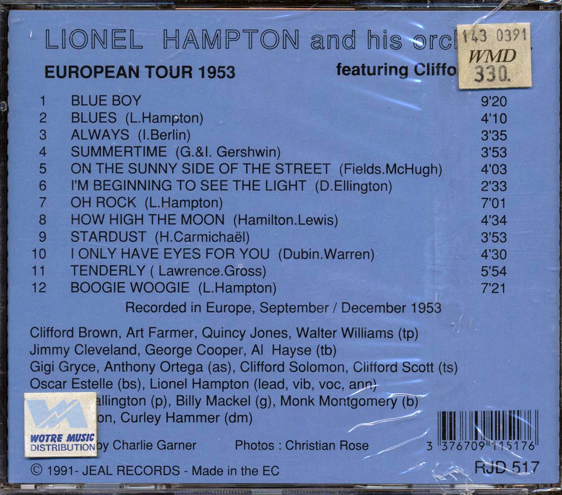 Lionel Hampton - Stockholm 1953