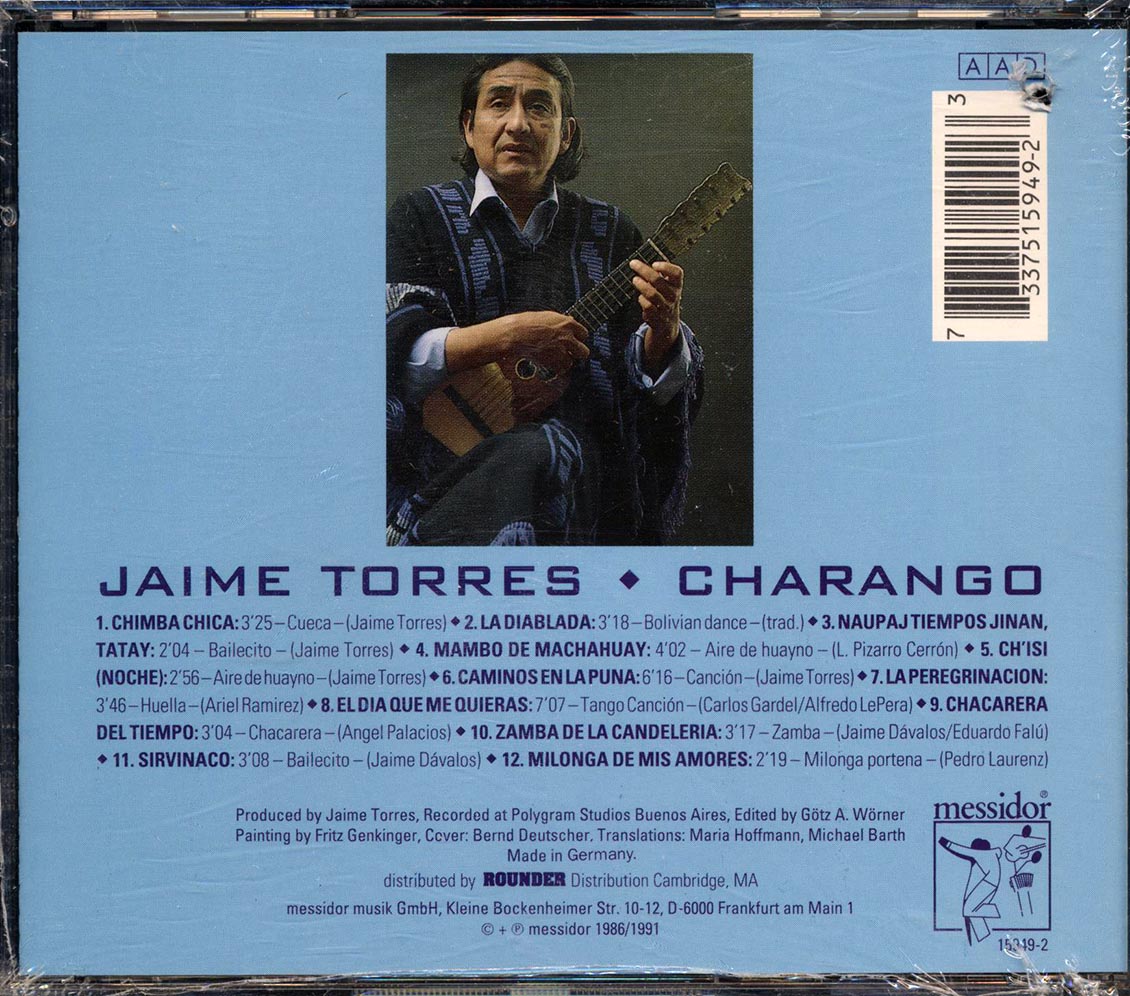 Jaime Torres - Charango (marked/ltd stock)