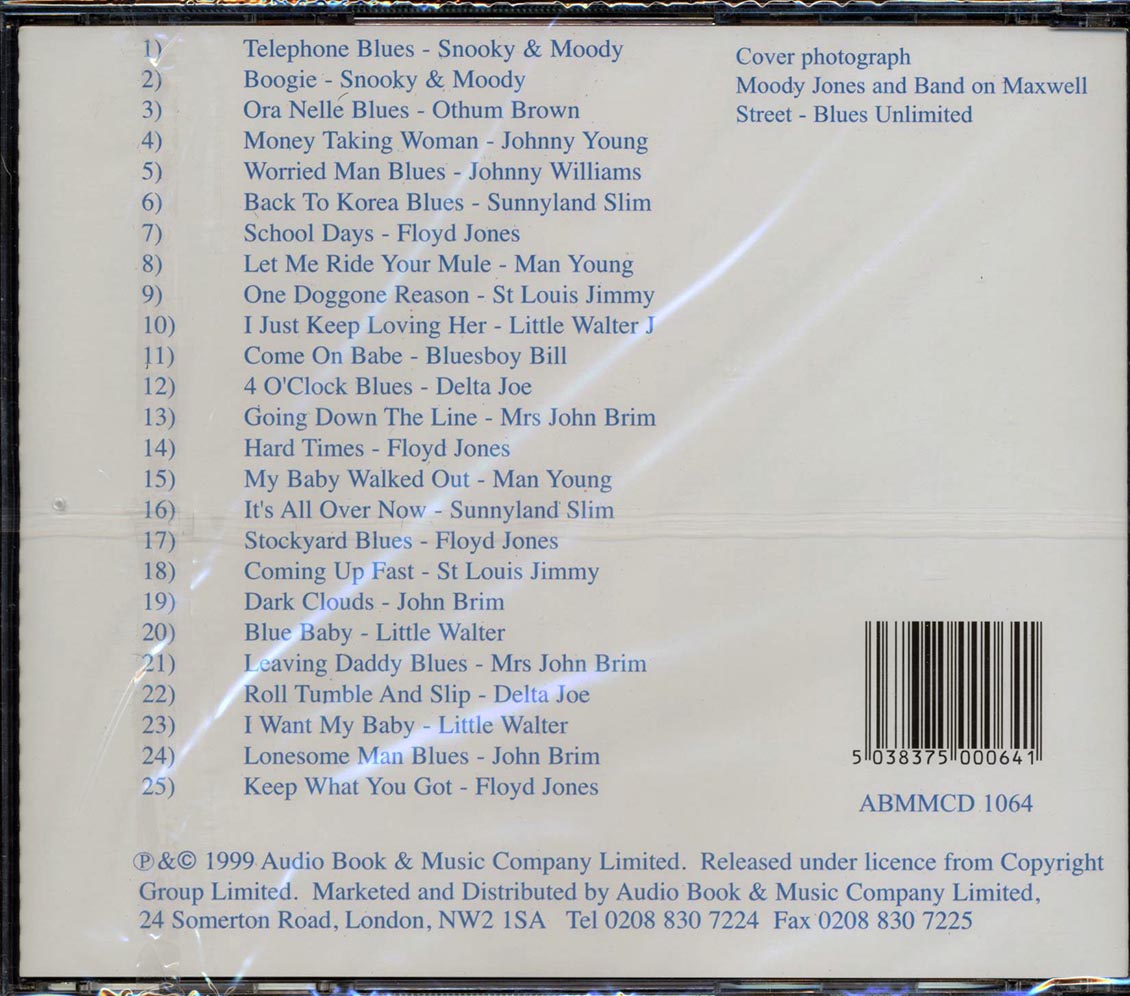 Snooky & Moody, Othum Brown, Johnny Young, Etc. - Chicago Down Home Blues Volume 1