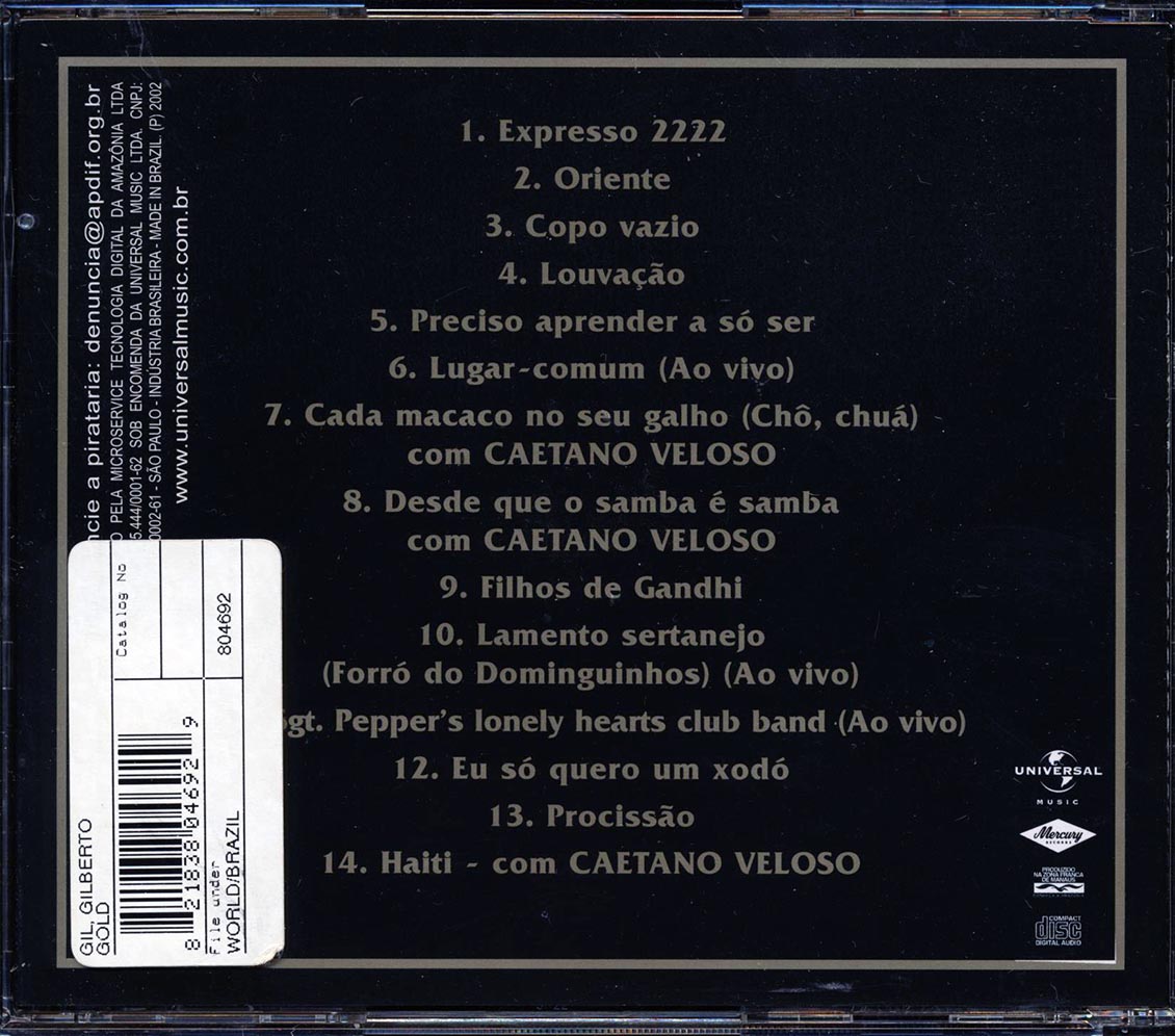 Gilberto Gil - Gold