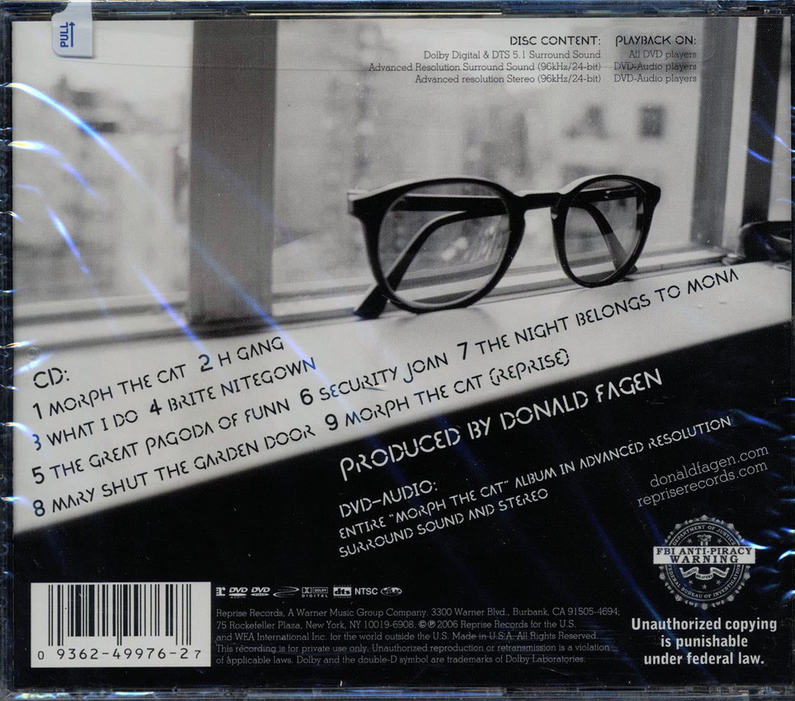 Donald Fagen - Morph The Cat (incl. DVD) (marked/ltd stock)