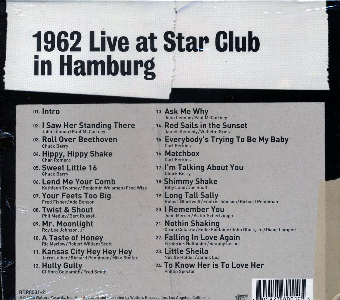 The Beatles - Live: At The Star-Club In Hamburg, Germany 1962 (incl. large booklet) (24-bit mastering)