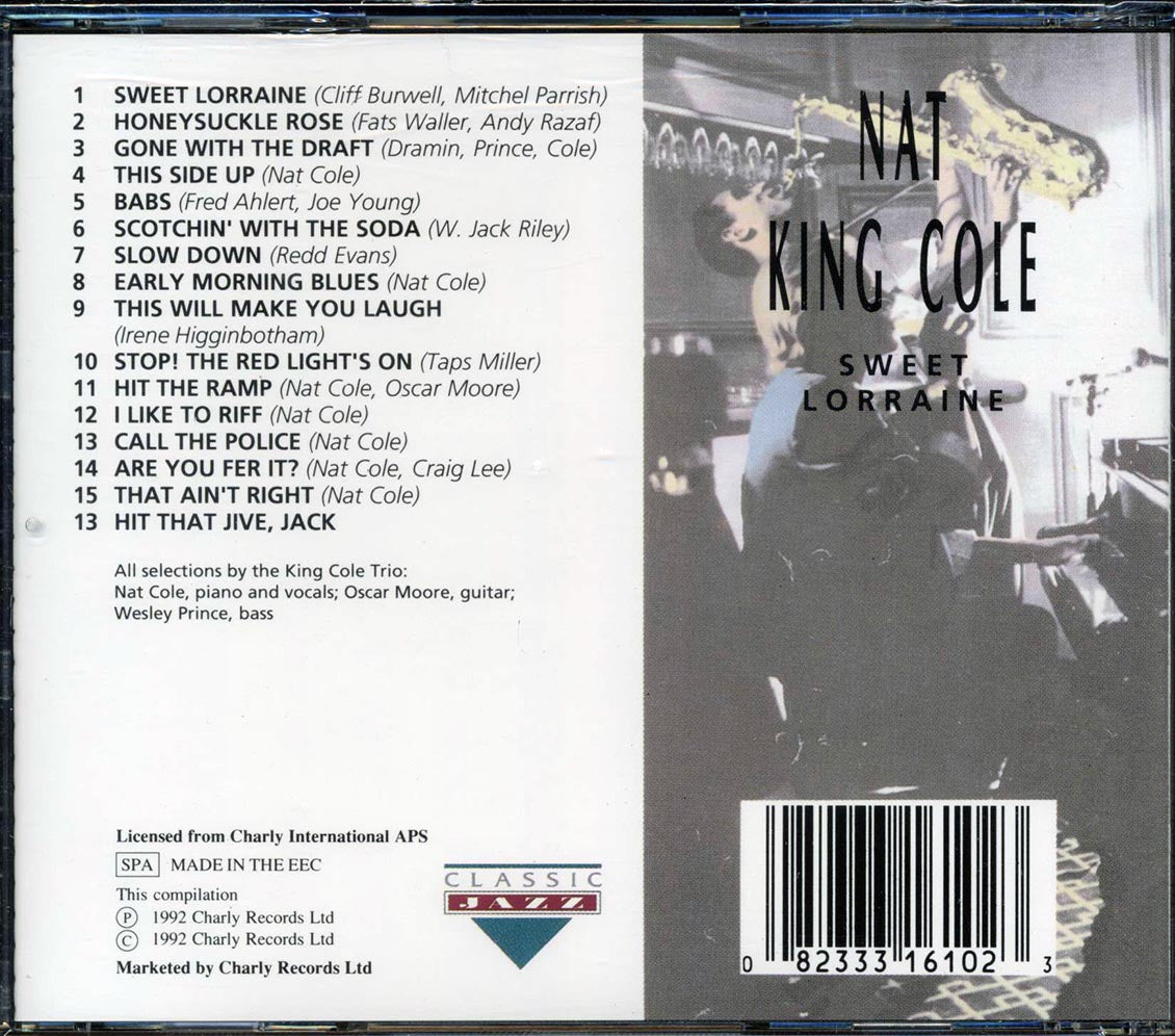 Nat King Cole - Sweet Lorraine