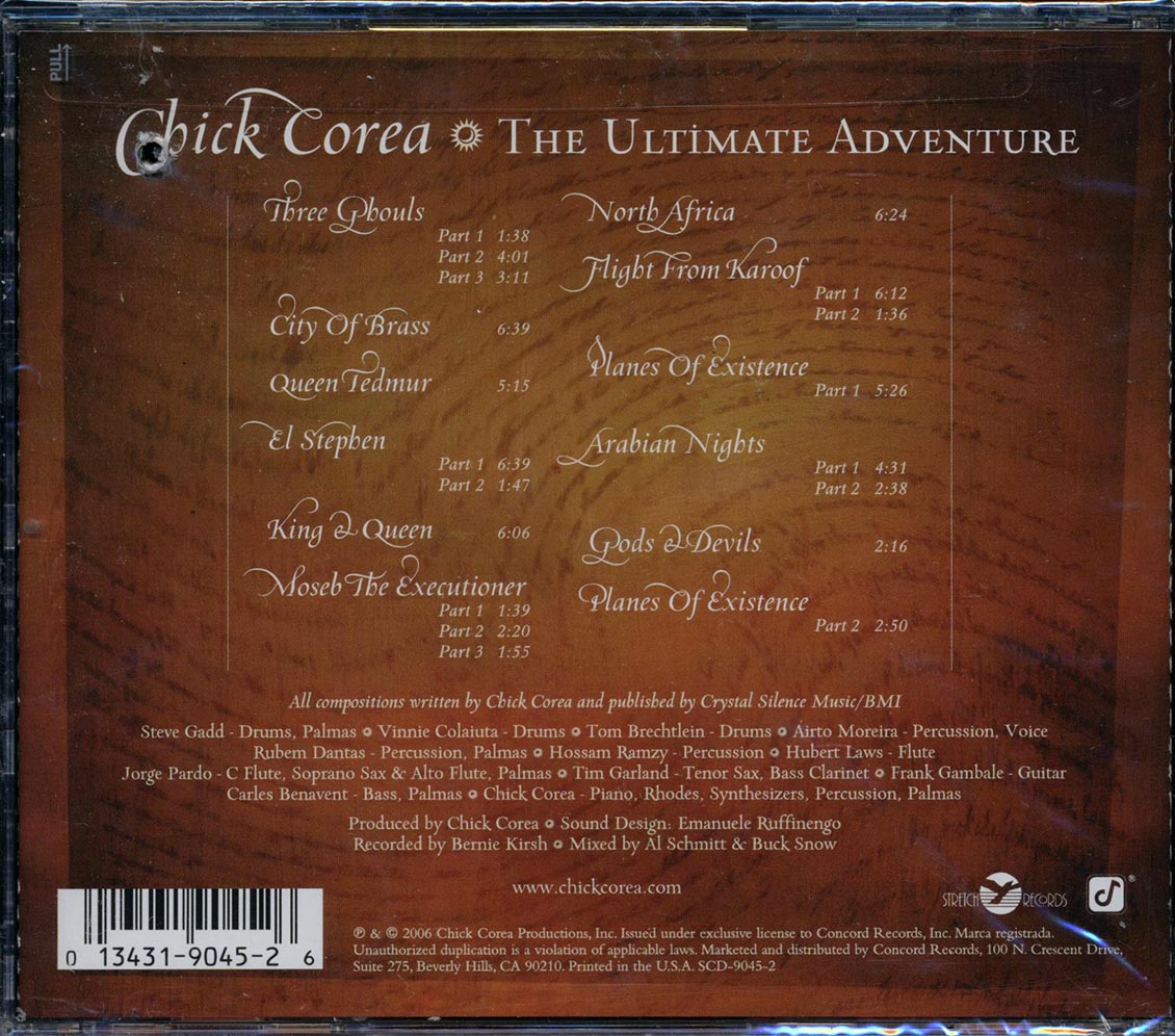 Chick Corea - The Ultimate Adventure (marked/ltd stock)