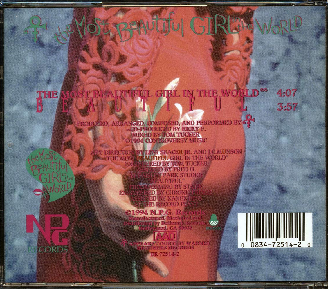 The Artist (Prince) - The Most Beautiful Girl In The World