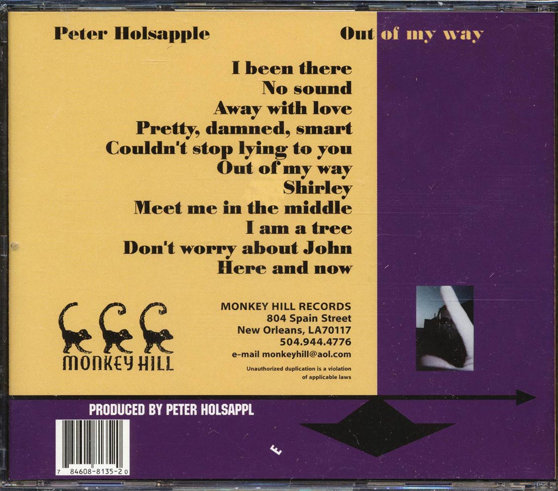 Peter Holsapple - Out Of My Way