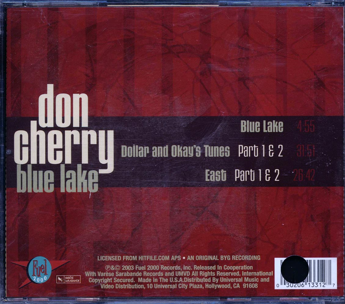 Don Cherry - Blue Lake (marked/ltd stock)