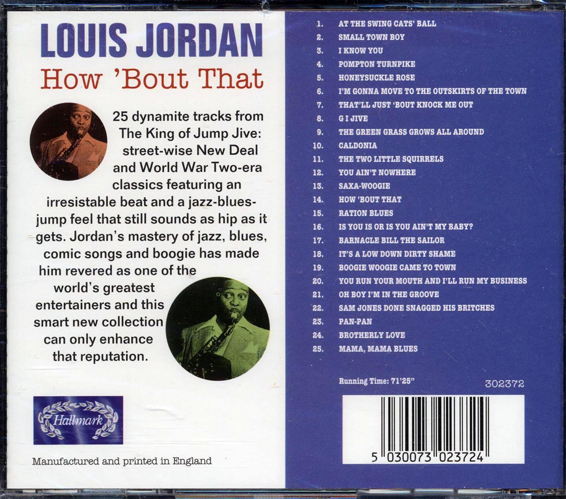 Louis Jordan - How 'Bout That (25 tracks)