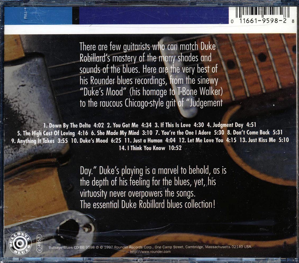 Duke Robillard - Plays The Blues: The Rounder Years (marked/ltd stock)