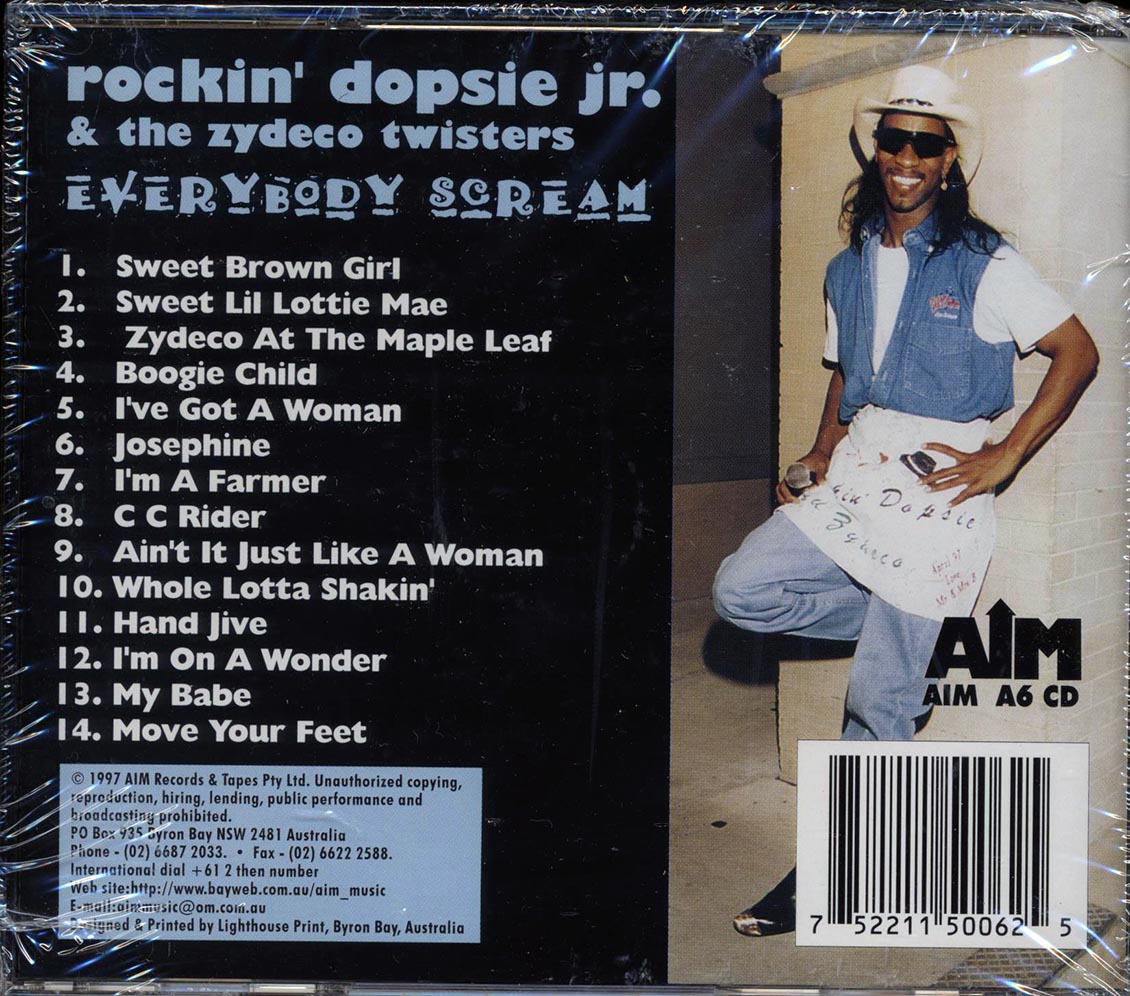 Rockin' Dopsie Jr. & The Zydeco Twisters - Everybody Scream