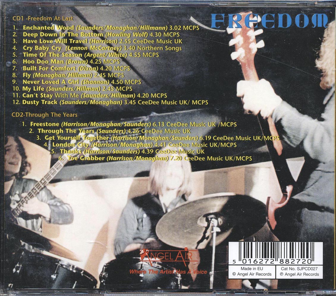 Freedom - Freedom At Last + Through The Years (2 albums on 2 CDs) (2xCD) (remastered)