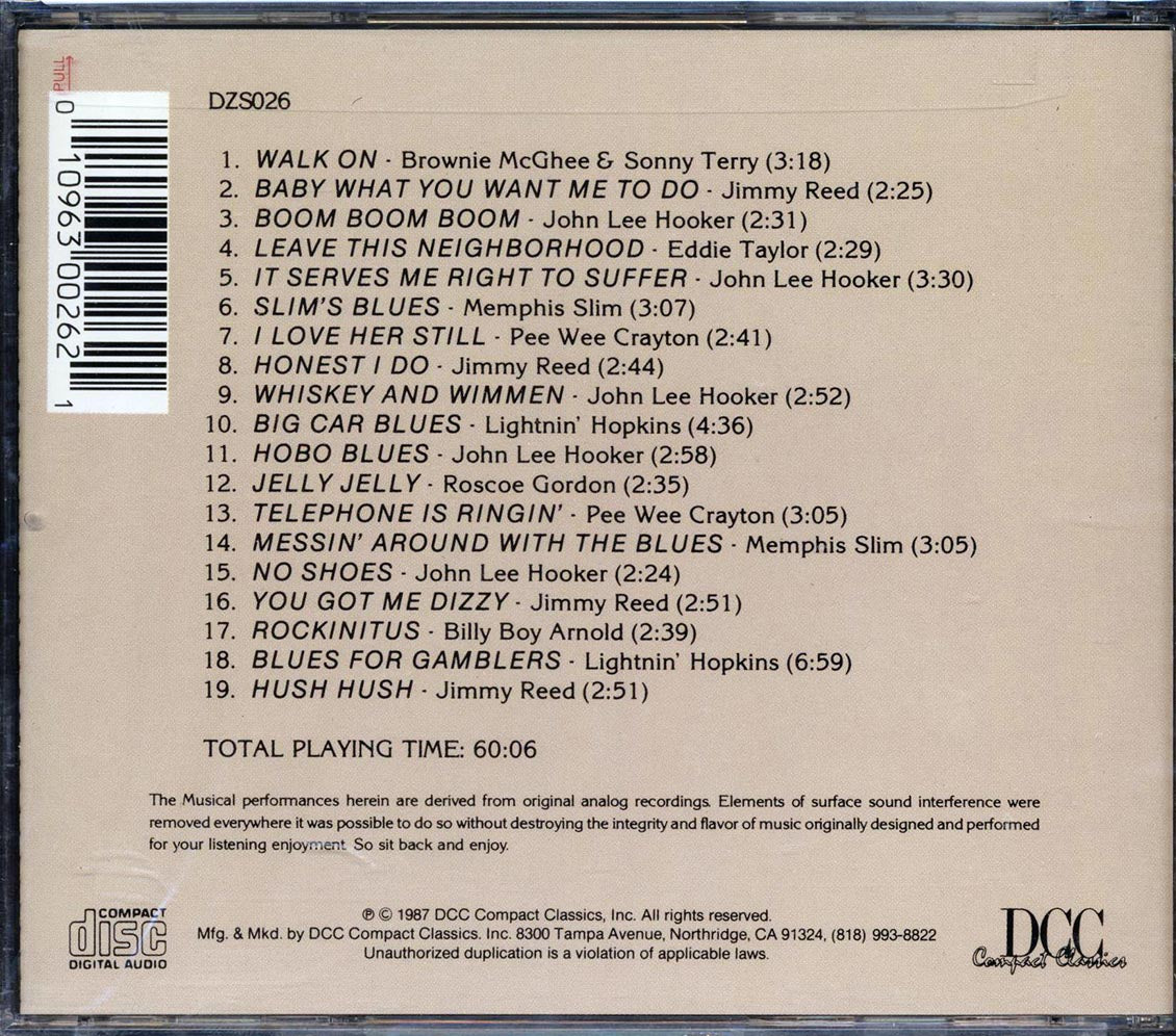 John Lee Hooker, Sonny Terry, Brownie McGhee, Jimmy Reed, Etc. - The Real Blues Brothers (marked/ltd stock)