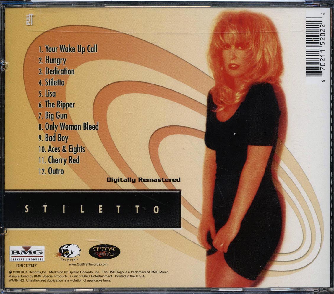 Lita Ford - Stiletto