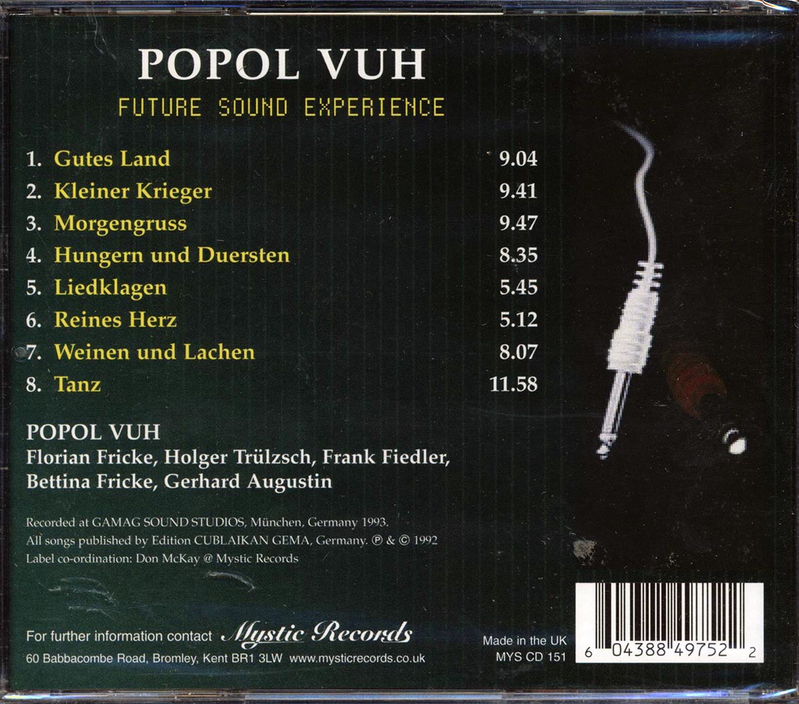 Popol Vuh - Future Sound Experience
