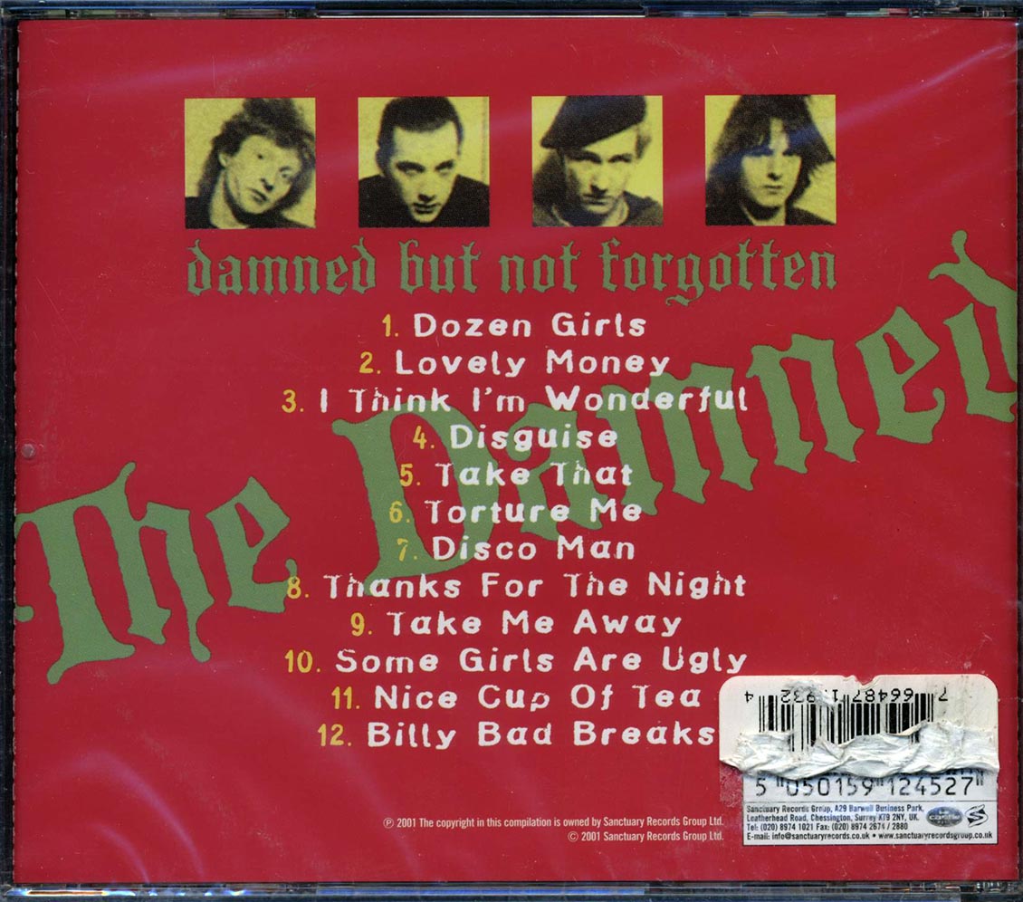 The Damned - Damned But Not Forgotten