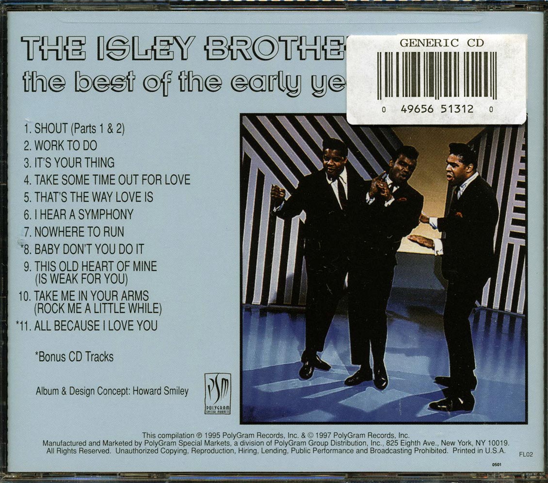 The Isley Brothers - The Best Of The Early Years
