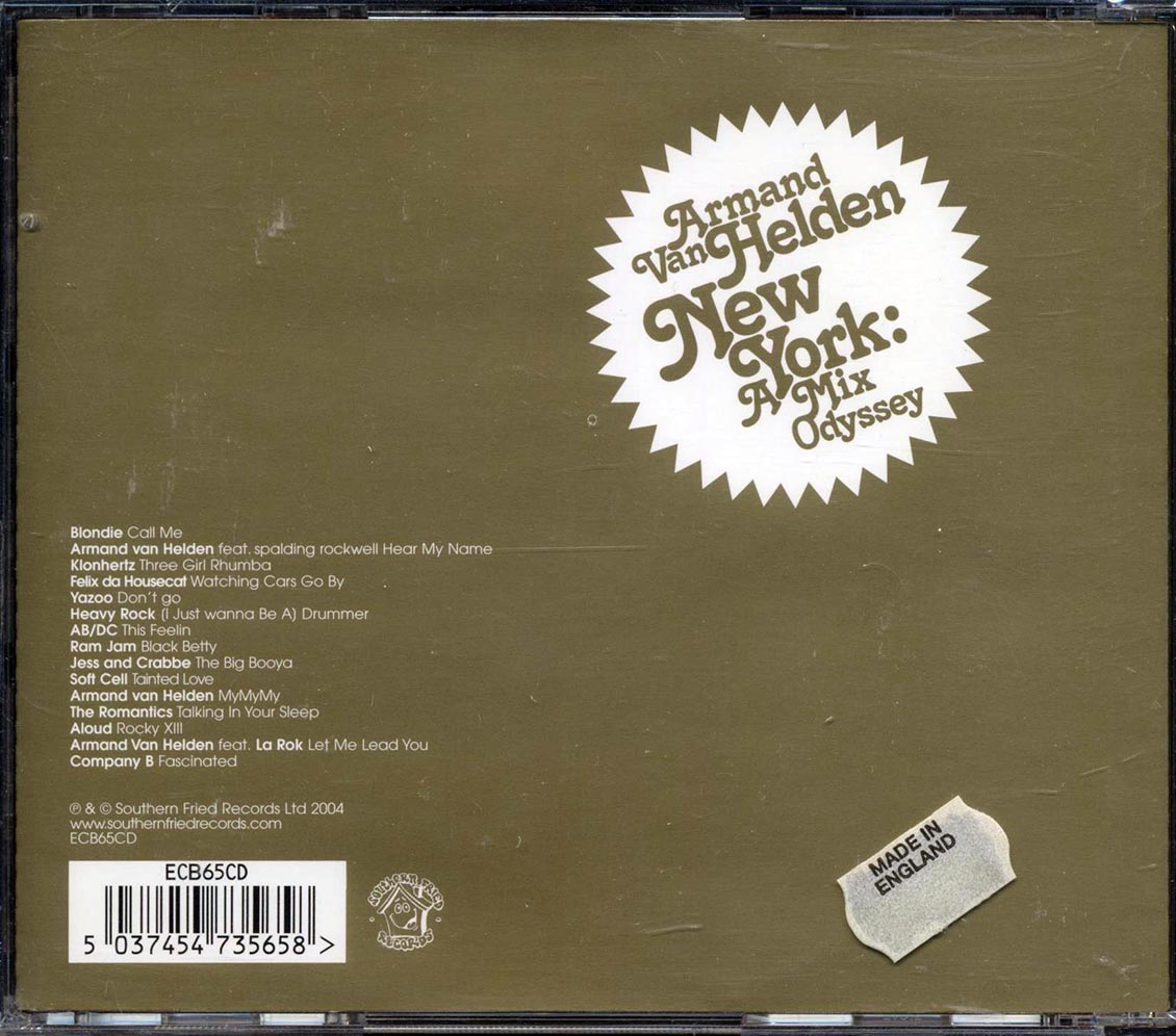 Armand Van Helden - New York: A Mix Odyssey