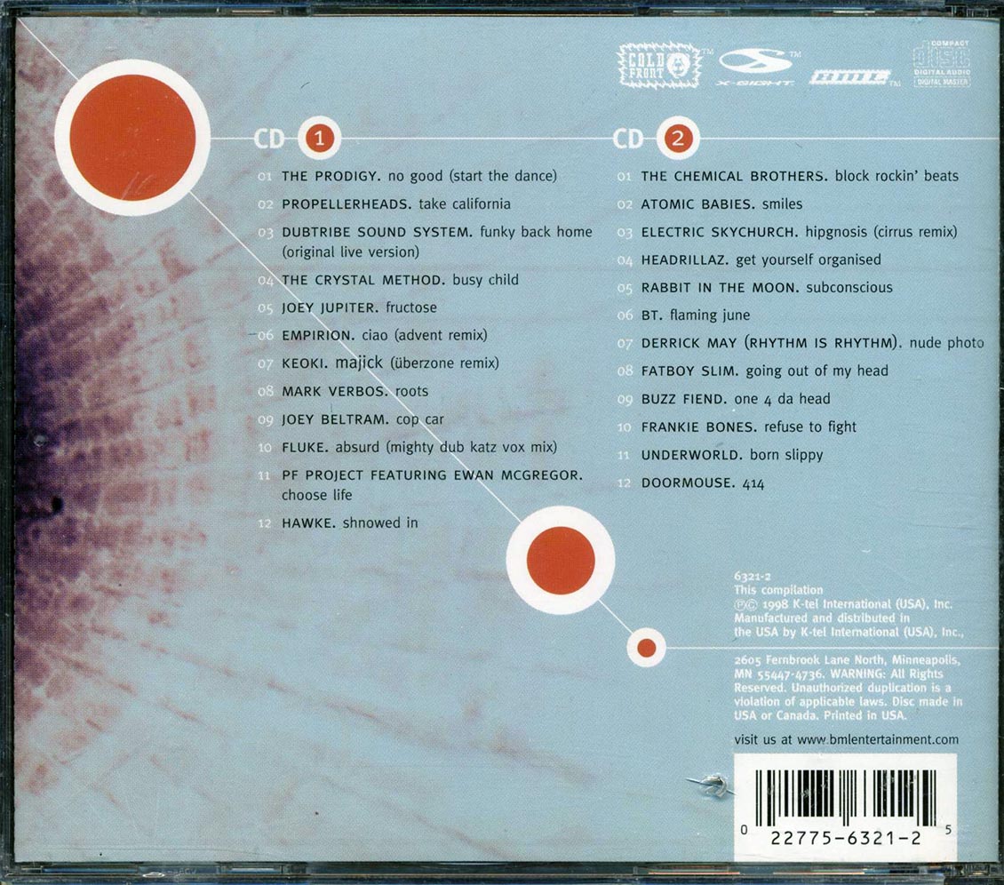 The Prodigy, Propellerheads, Dubtribe Sound System, Etc. - Digital Empire: Electronica's Best (2xCD)