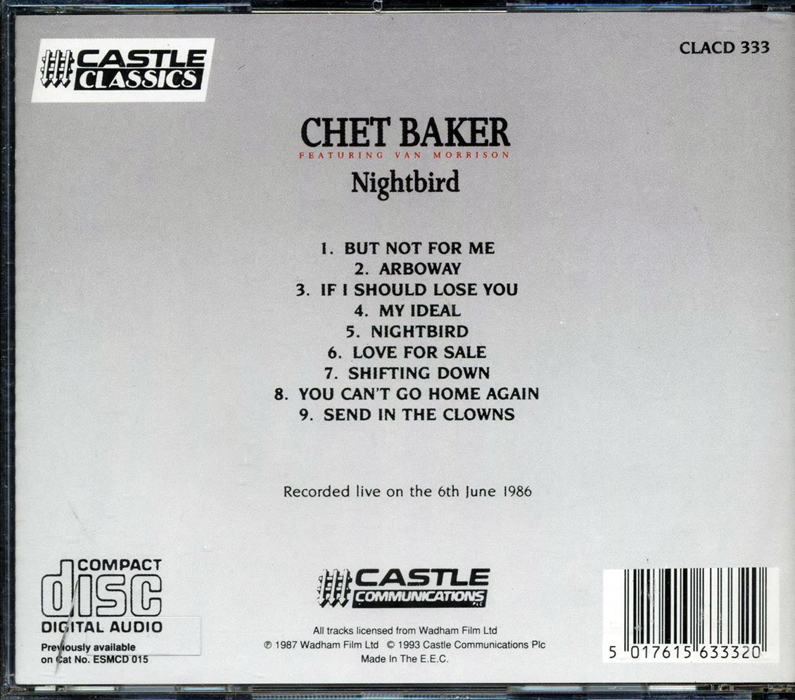 Chet Baker, Van Morrison - Nightbird