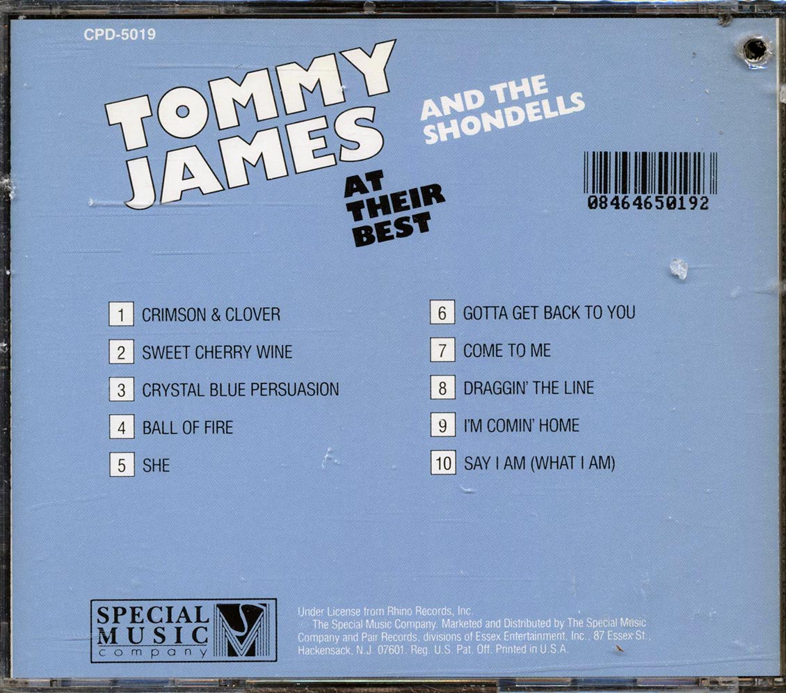 Tommy James & The Shondells - At Their Best (marked/ltd stock)